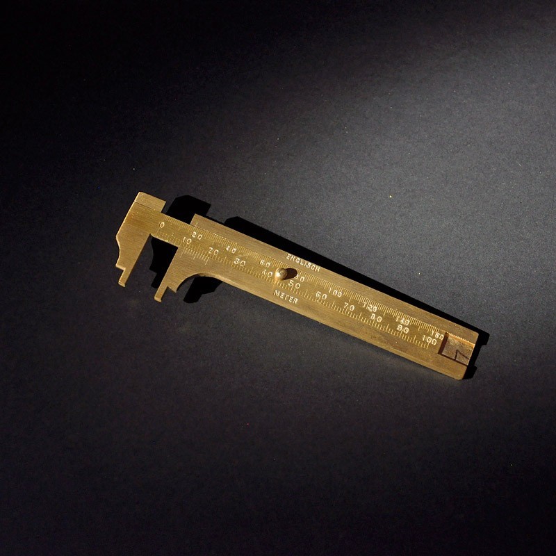 Decimal caliber in brass from 0,0 to 100,0 mm