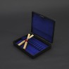 Plastic case for 12 oboe reeds